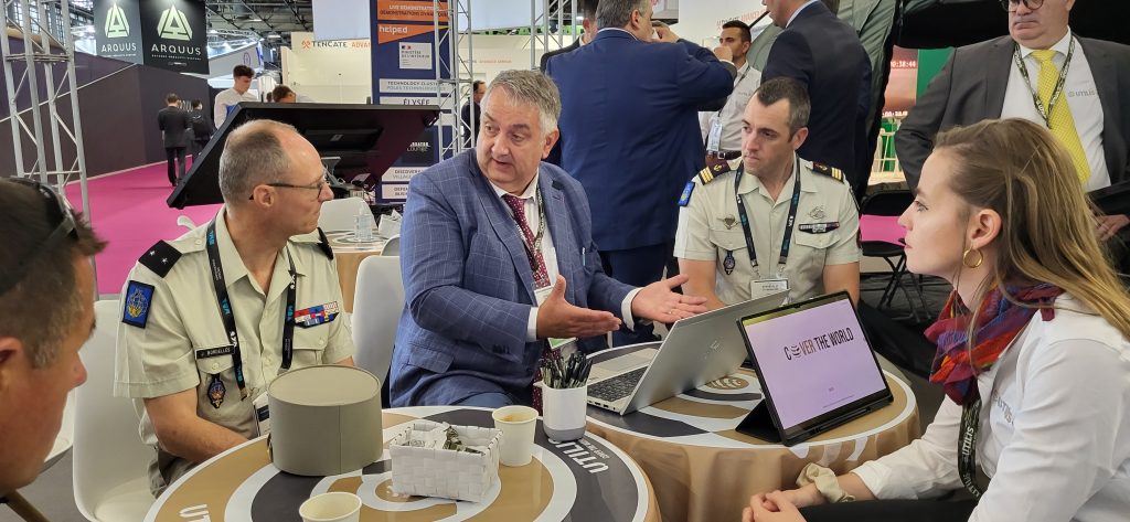 Philippe PREVOST sur le salon EUROSATORY 2024