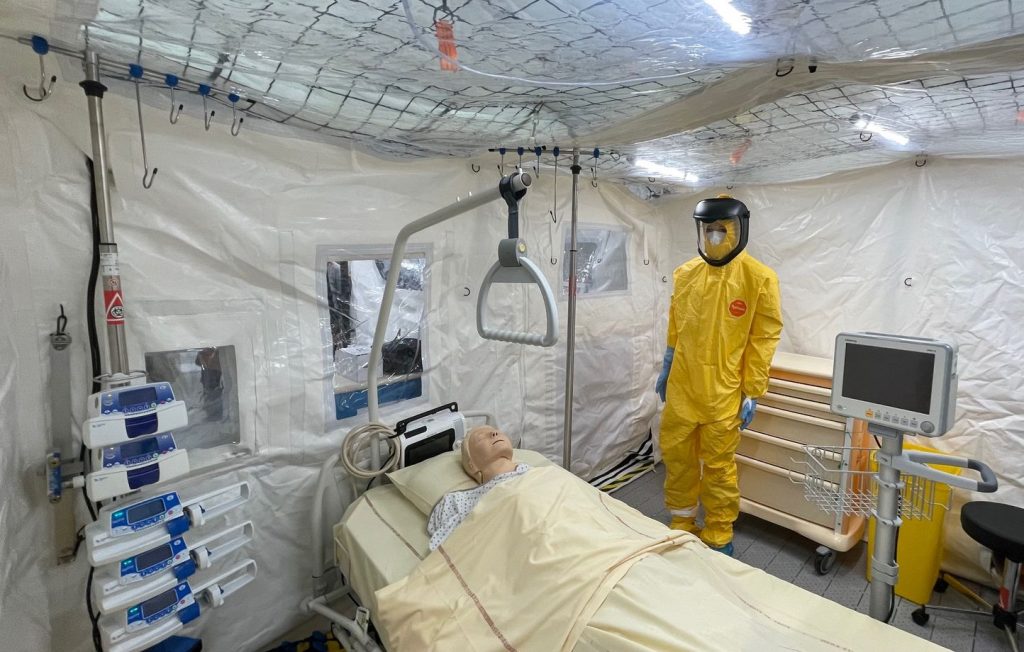 Elytron est composé de plusieurs espaces dont une chambre « à pression négative » pour éviter toute contamination. - J. Urbach/20 Minutes