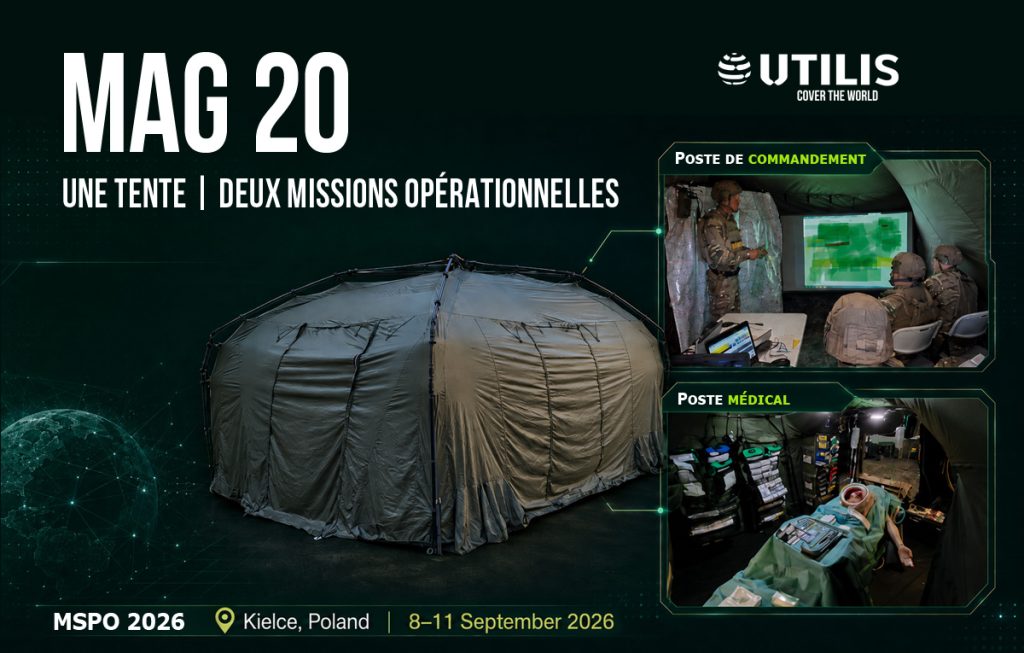 UTILIS à MSPO 2026, en Pologne à Kielce, du 8 au 11 septembre